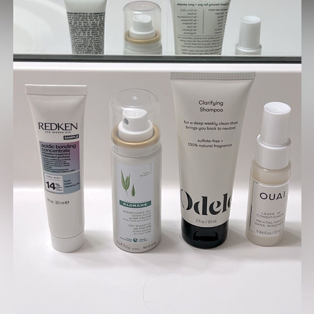 Luxury hair bundle: Redken, Ouai, Klorane, Odele Brand new, Travel size